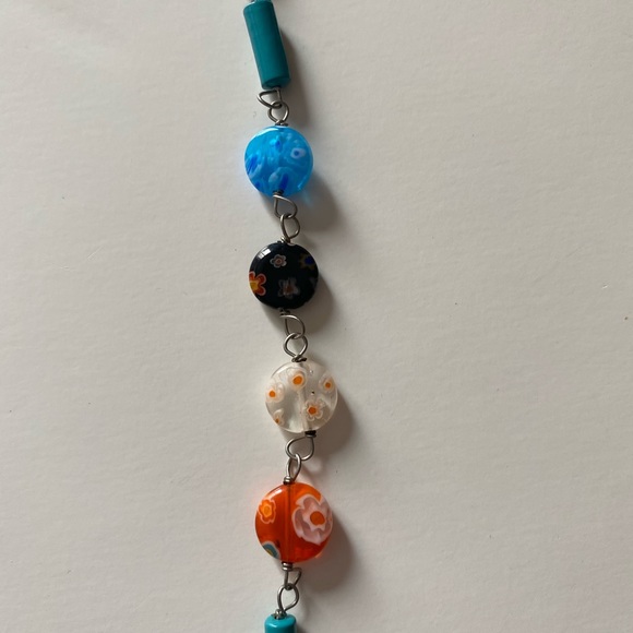 Cookie Lee Necklace Hand Blown Art Glass - Picture 7 of 9